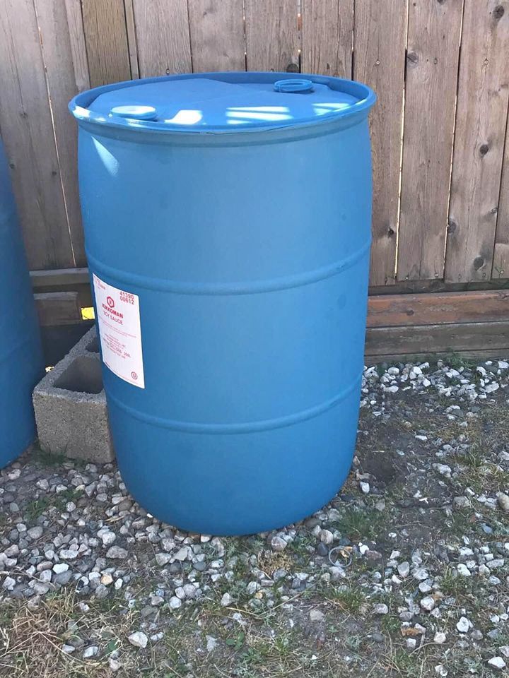 55 Gallon Food Grade Plastic Drums - Waukesha WI 53189