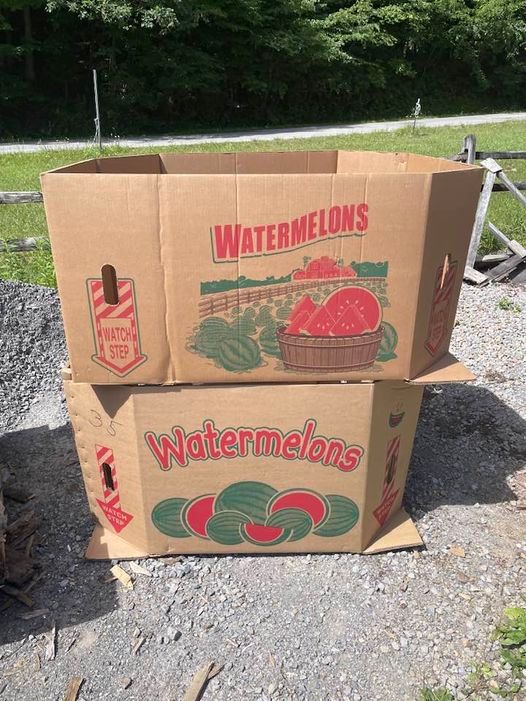 48 x 40 x 24 Used Watermelon Boxes - Detroit MI 48221