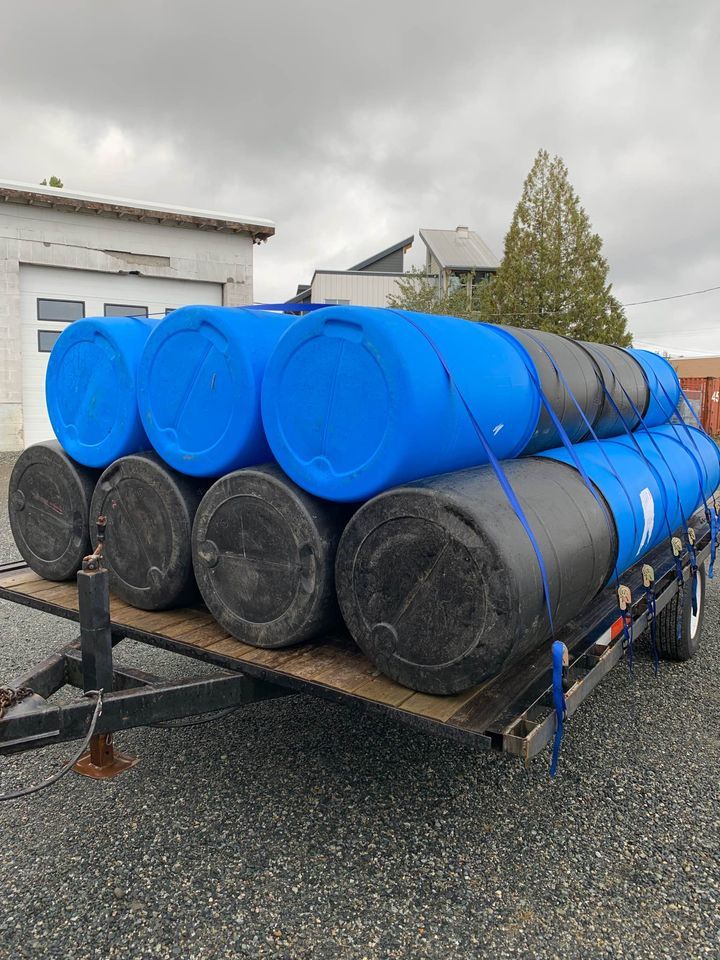Used 60 Gallon Plastic Drums - Young America MN 55394