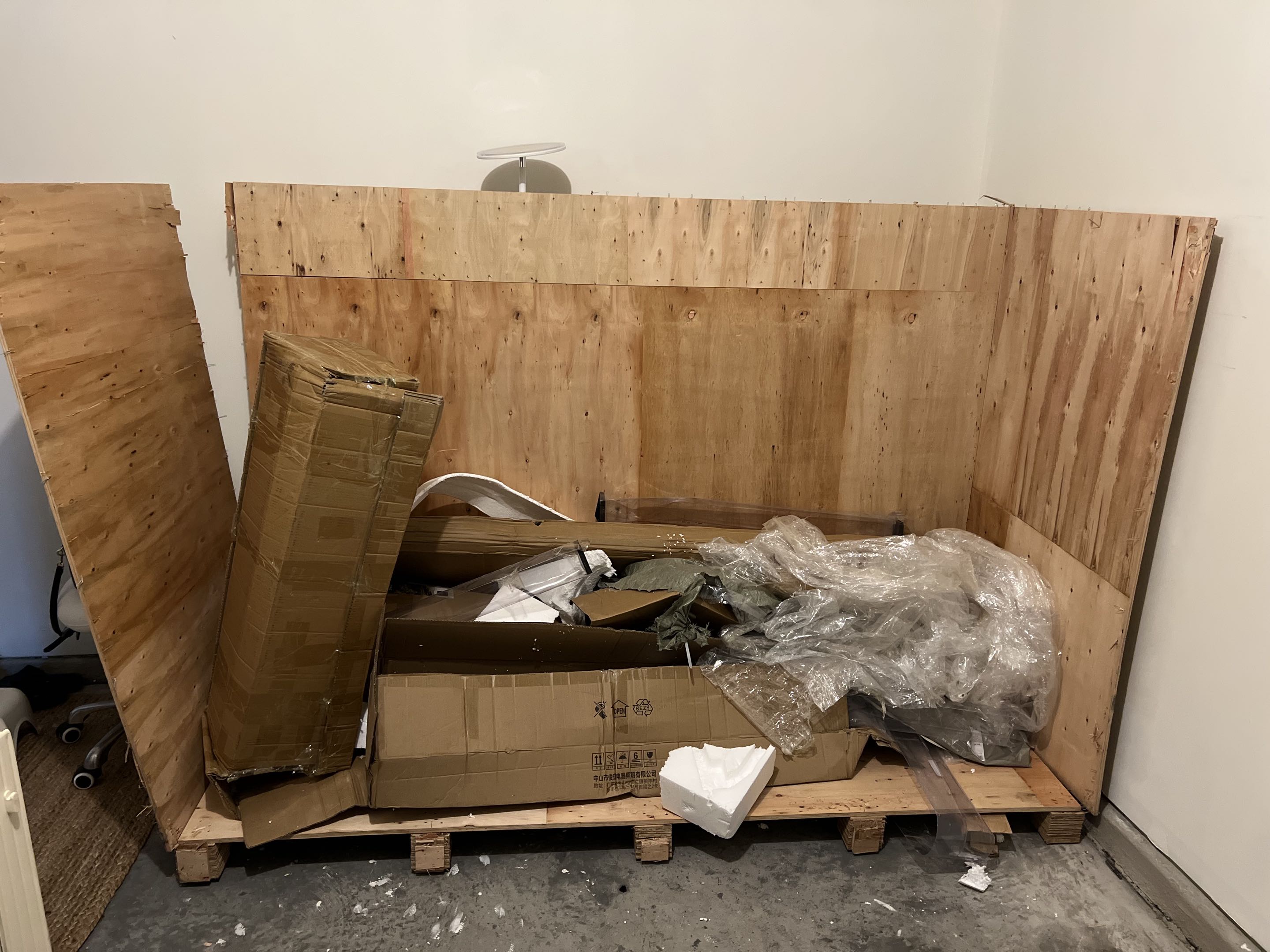 Used 72x48x48 Wood Crates - Raleigh, NC 27610