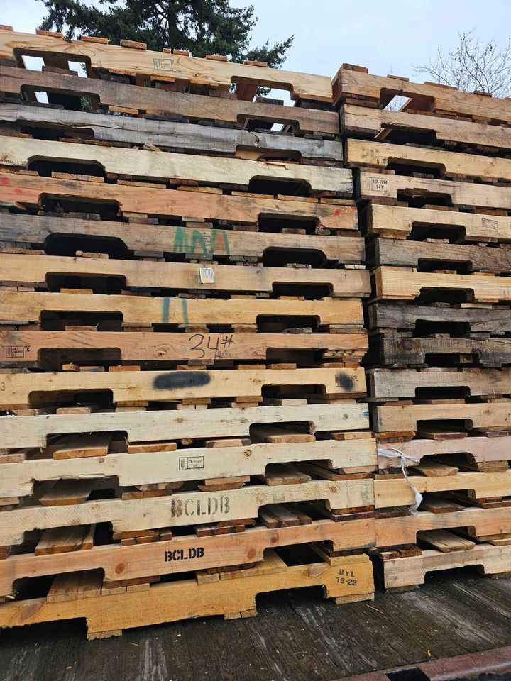48 x 40 Used 2-Way Stringer Pallets - Provo UT 84604