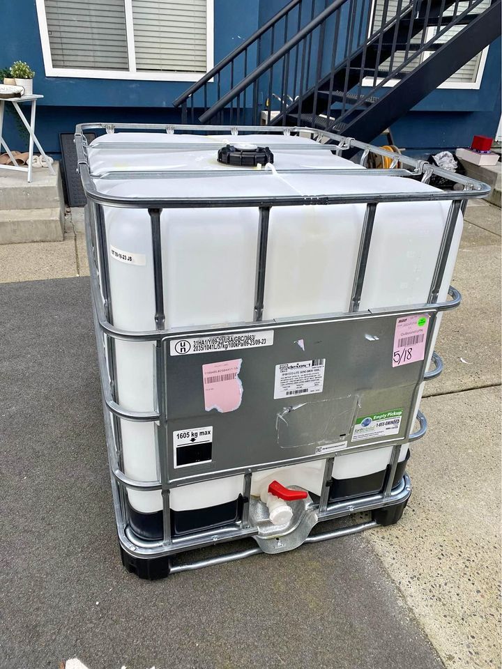 Rinsed 275 Gallon IBC Totes - Huntsville AL 35816