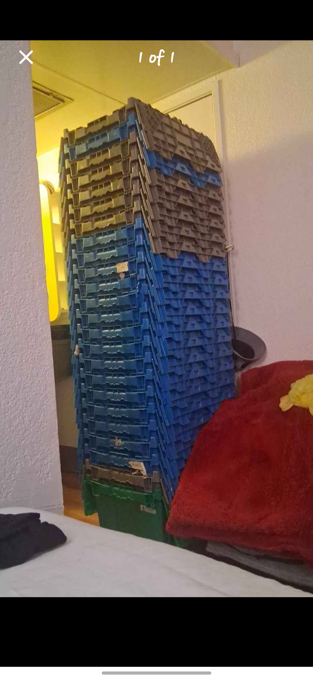 Like New 24x16x9 Plastic Crates - Denver, CO 80221