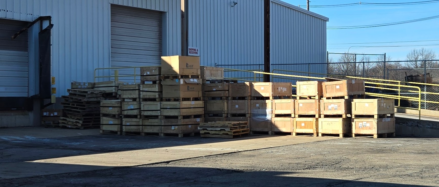 Used 47.5x34x18.5 Wood Crates - Niles, MI 49120