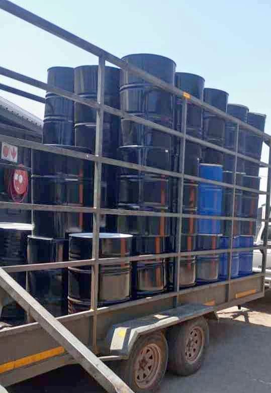 Used Rinsed 55 Gallon Metal Drums - West Linn OR 97068