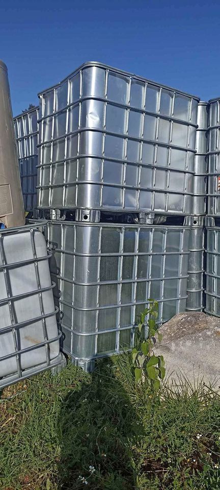 330 Gallon Heavy Duty Metal IBC Tanks - Starkville MS 39759