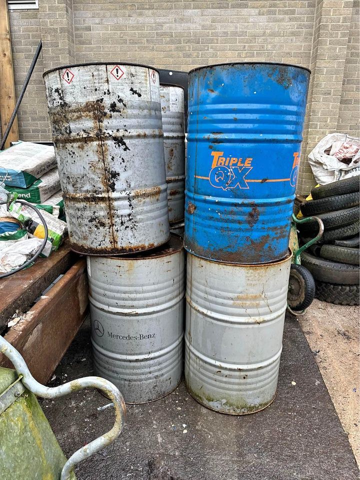 Used 55 Gallon Metal Drums - Saint Augustine FL 32084