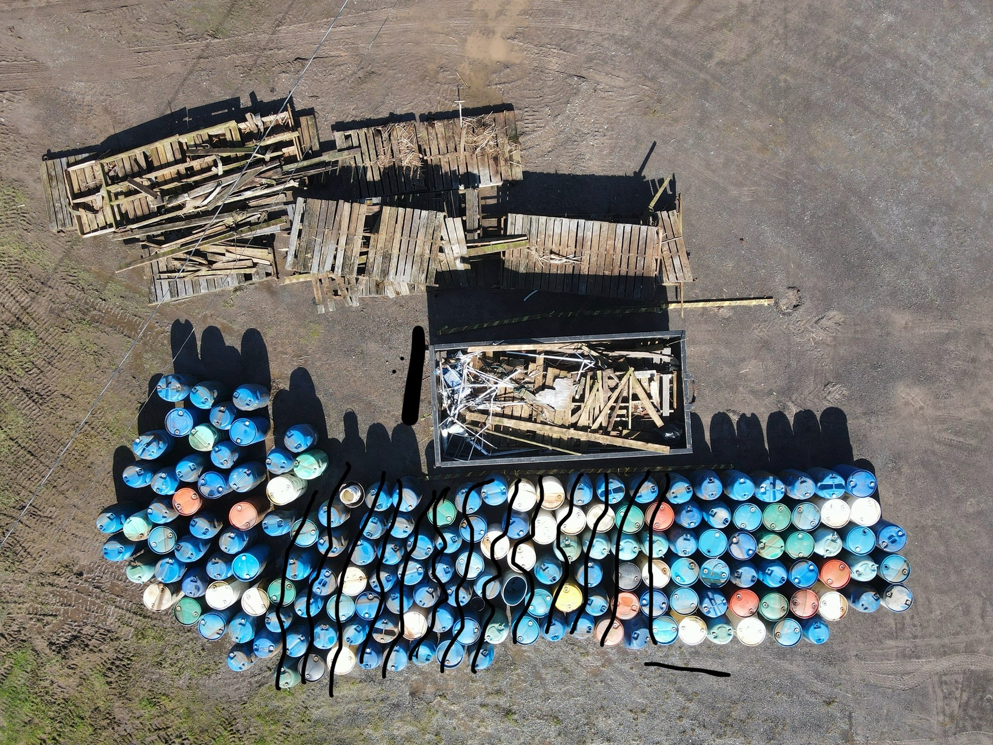 Used 23x23x35 Plastic Drums - North Rose, NY 14516