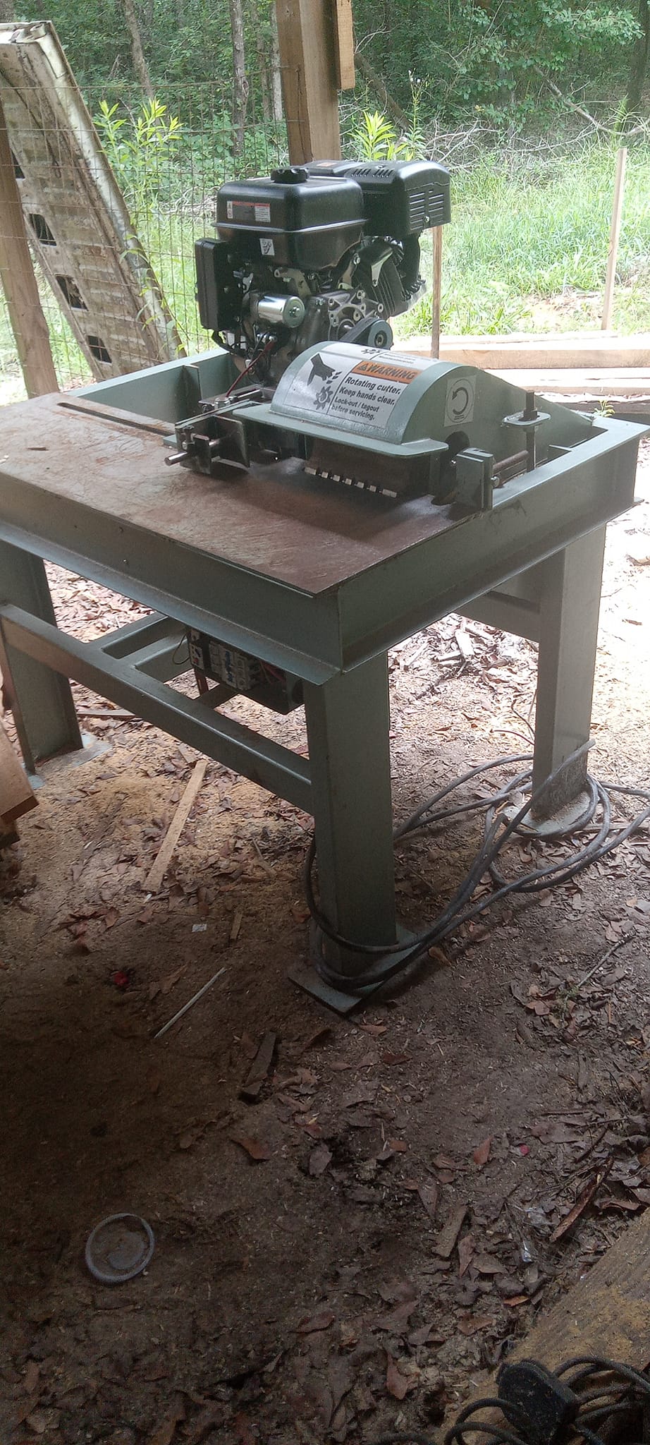 Amx pallet Notcher 3 phase electric motor - Marietta GA 30062