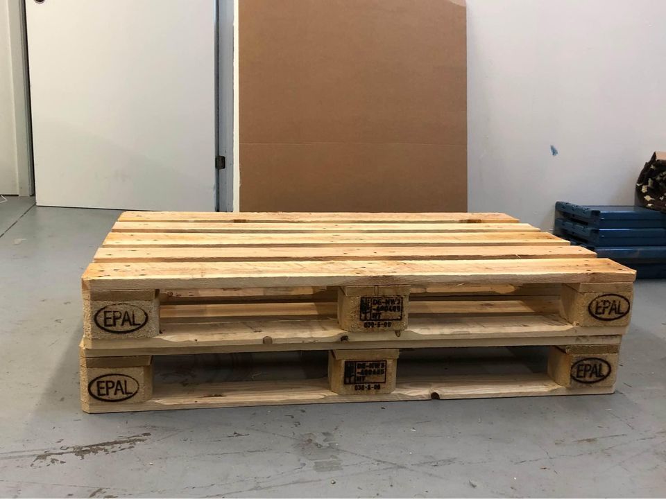 800 x 1200 Used 4-Way Block Euro Pallets - Kenosha WI 53144