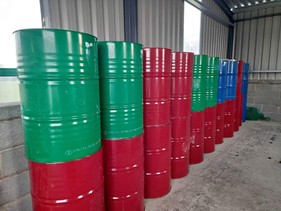 55 Gallon Used Metal Drums - Burlington VT 05401