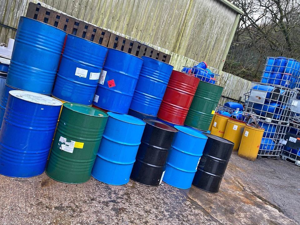 Used 55 Gallon Metal Drums - Carrollton TX 75006