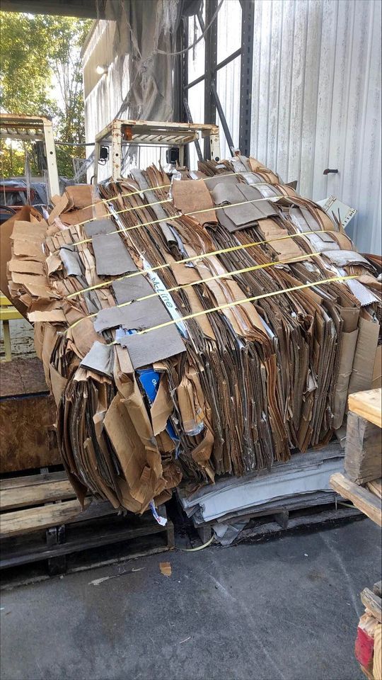 Full Truckload of Used Cardboard Bales - Houston TX 77084