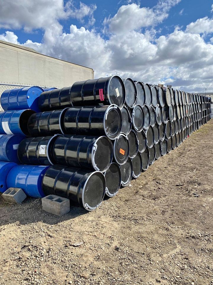 55 Gallon Rinsed Used Metal Drums - Billings MT 59101