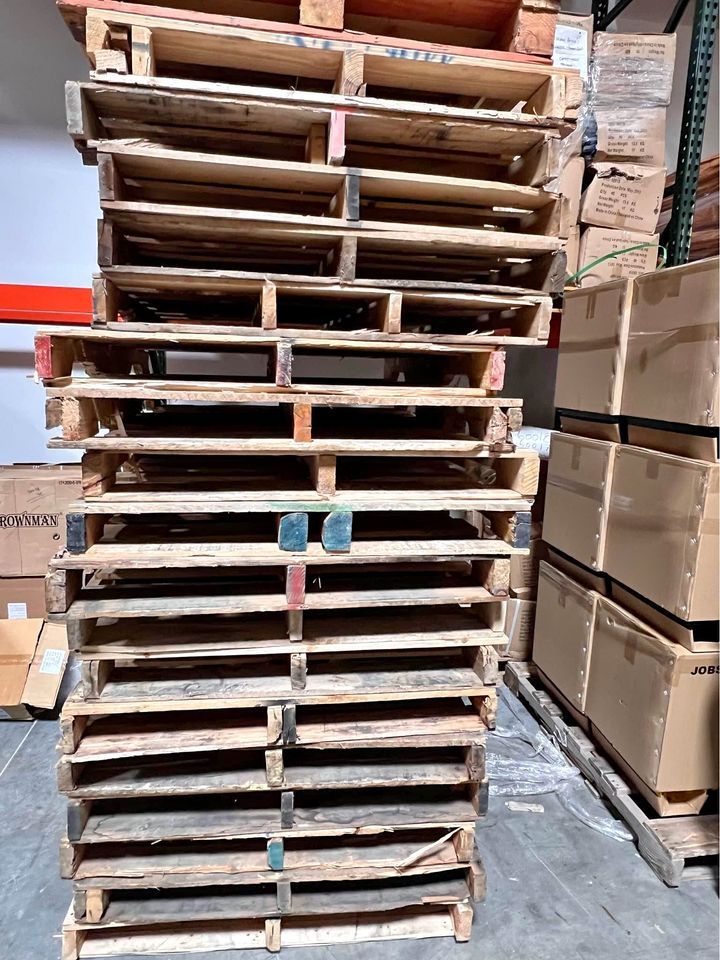 48 x 40 Used 2-Way Stringer Pallets - Lebanon TN 37087