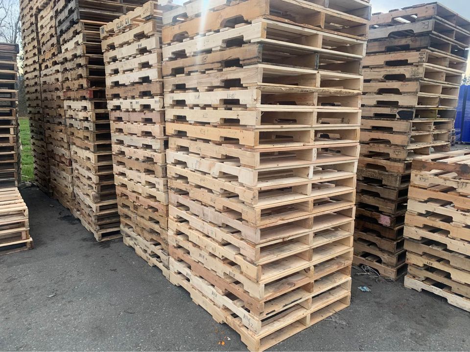 800 x 1200 2-Way Repaired Grade B Stringer Pallets - Seattle WA 98103