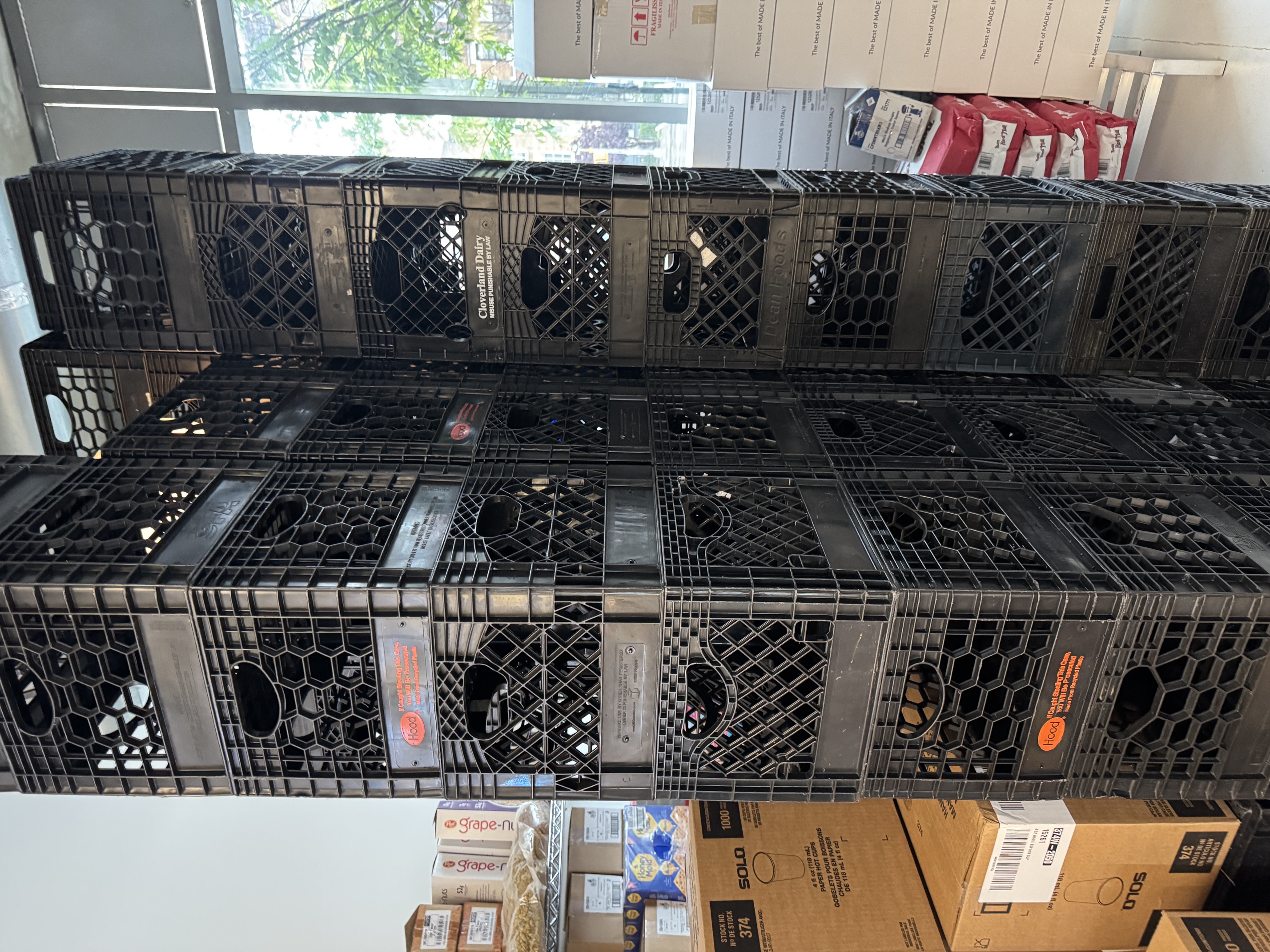 Used 13x13x1 Plastic Crates - New York, NY 10002