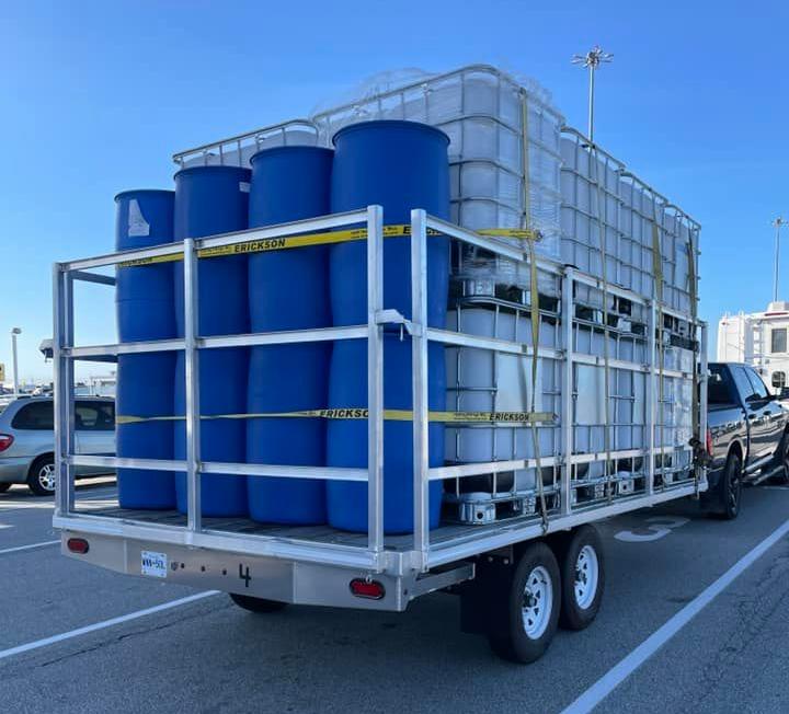 55 Gallon Used Plastic Drums - Missoula MT 59801