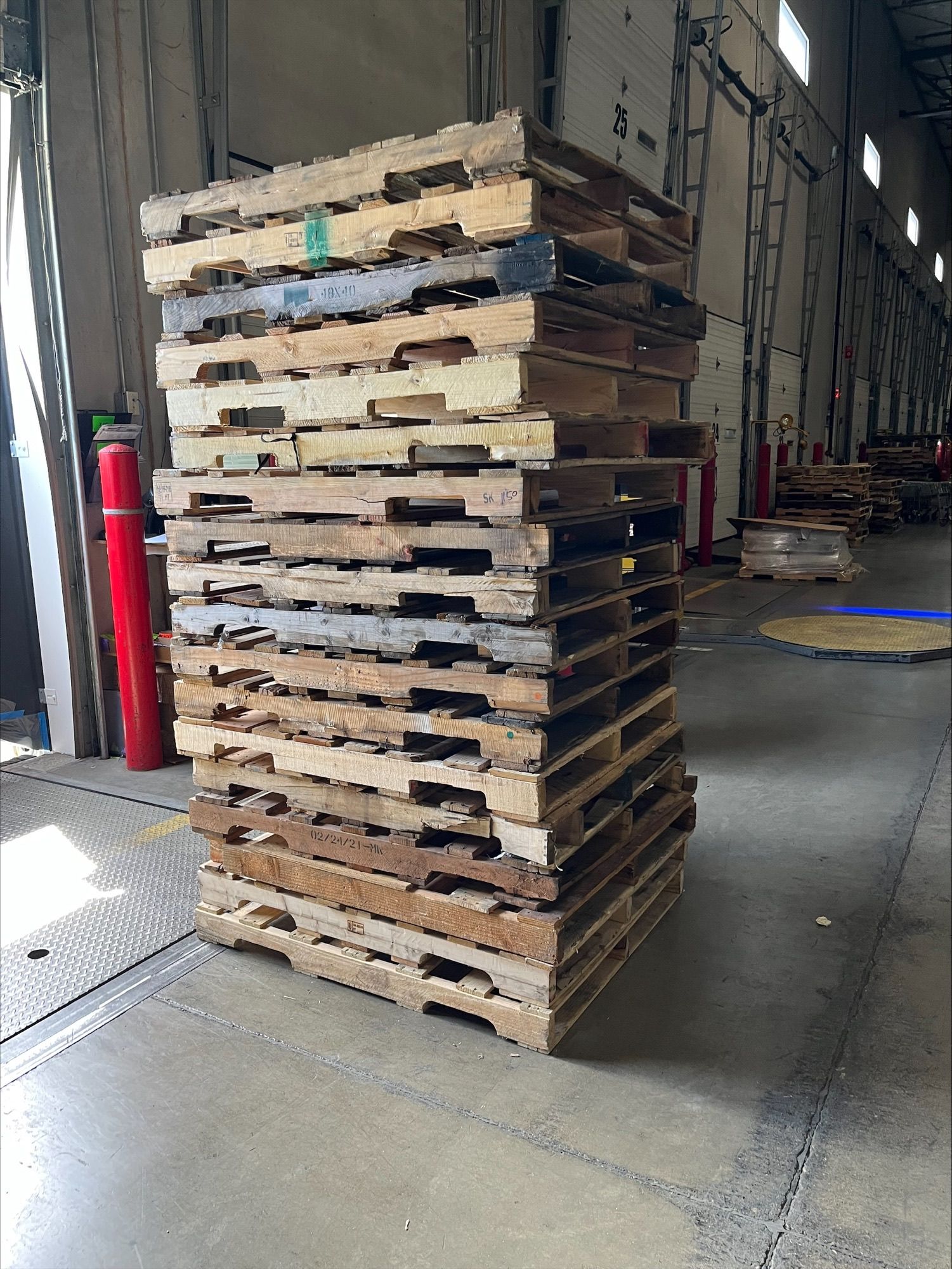 48 x 40 Used Stringer #2 Grade B Skids - Jacksonville FL 32246